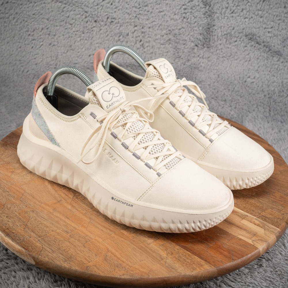 Cole Haan Shoes Womens 9 B Generation ZEROGRAND Low Sneakers W23066 Off White